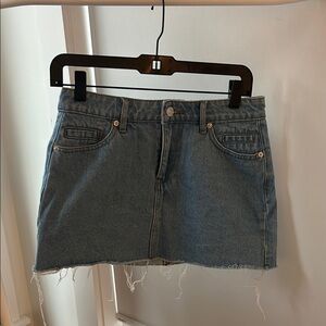 Edikted Denim Mini Skirt Size Small